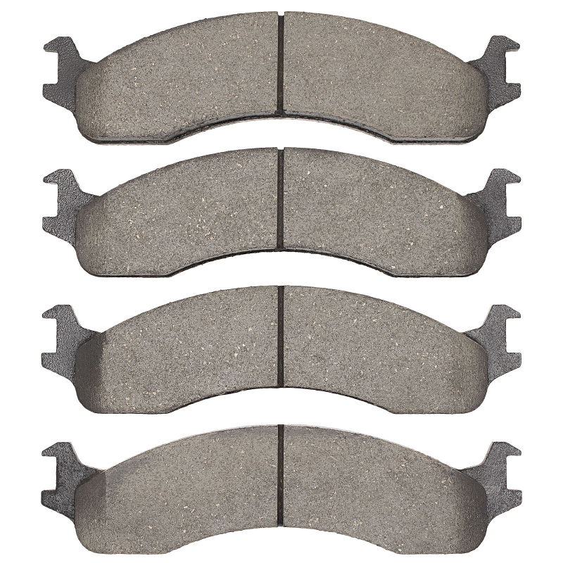 Ford E-350 Super Duty Brake Pads - Front - R1 Concepts - Semi Met - `95-`07